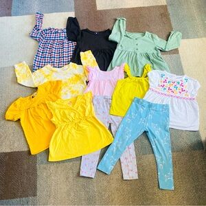 Bundle Toddler Girl Clothes Size 3T x11